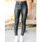 All Black Faux Leather Pants