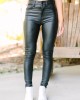 All Black Faux Leather Pants