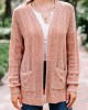 Knitted Brown Cardigan