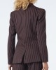 Women's Casual Pinstripe Blazer