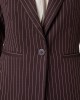 Women's Casual Pinstripe Blazer