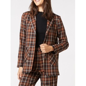 Amber Check Blazer