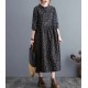 Elegant Midi Long Romantic Party Dress Autumn A-Line Dress Elegant Midi Long Romantic Party Dress Autumn A-Line Dress