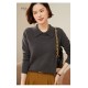 Women's Turn-Down Collar Cardigan Cashmere Sweater Thick Soft Warm Cashmere Women's Turn-Down Collar Cardigan Cashmere Sweater Thick Soft Warm Cashmere