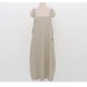 Fashion Cotton Linen Spaghetti Strap Dress Loose Pockets Fashion Cotton Linen Spaghetti Strap Dress Loose Pockets