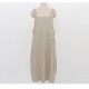 Fashion Cotton Linen Spaghetti Strap Dress Loose Pockets Fashion Cotton Linen Spaghetti Strap Dress Loose Pockets