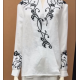 Women's Blouse Embroidered Simple Fashion Long Sleeve Top Women's Blouse Embroidered Simple Fashion Long Sleeve Top