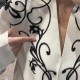 Women's Blouse Embroidered Simple Fashion Long Sleeve Top Women's Blouse Embroidered Simple Fashion Long Sleeve Top