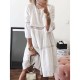 Boho Solid Crew Neck Hollow Out Splice Dress Boho Solid Crew Neck Hollow Out Splice Dress