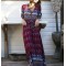 Bohemia Floral Print Long Maxi Dresses