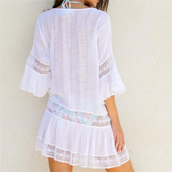 Bamboo Cotton Vintage Beach Dress Bamboo Cotton Vintage Beach Dress