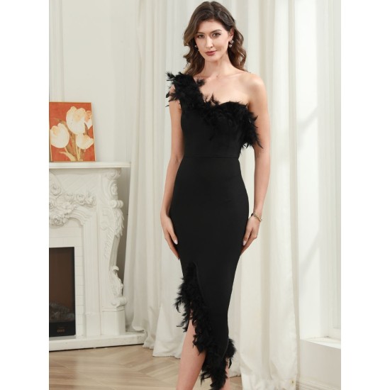 Bandage Black Slim Gowns Premium Dresses Bandage Black Slim Gowns Premium Dresses
