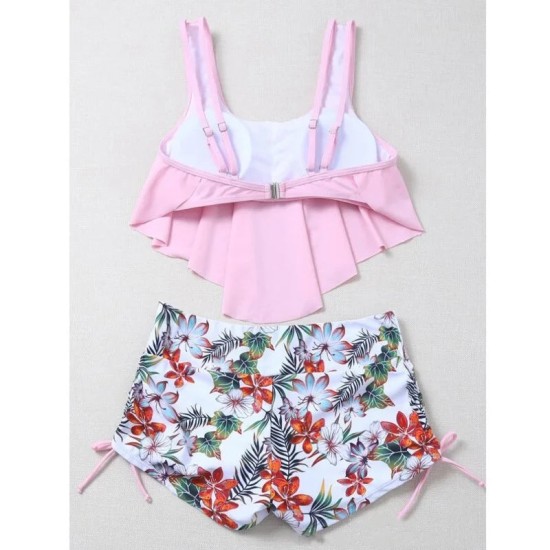 Summer Ruffles Swimsuits Tankini Sets Swimwear Sports Beach Wear Summer Ruffles Swimsuits Tankini Sets Swimwear Sports Beach Wear
