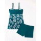 Summer Women Tankini Sets Two Pieces Swimsuit with Shorts Vintage Summer Women Tankini Sets Two Pieces Swimsuit with Shorts Vintage