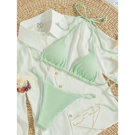 Triangle Swimsuit Brazil Swimwear Beachwear Summer Triangle Swimsuit Brazil Swimwear Beachwear Summer