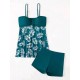 Summer Women Tankini Sets Two Pieces Swimsuit with Shorts Vintage Summer Women Tankini Sets Two Pieces Swimsuit with Shorts Vintage