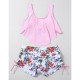 Summer Ruffles Swimsuits Tankini Sets Swimwear Sports Beach Wear Summer Ruffles Swimsuits Tankini Sets Swimwear Sports Beach Wear