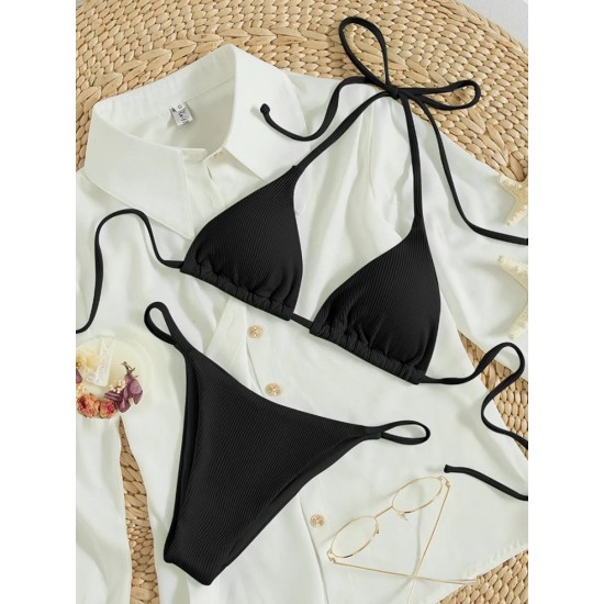 Triangle Swimsuit Brazil Swimwear Beachwear Summer Triangle Swimsuit Brazil Swimwear Beachwear Summer