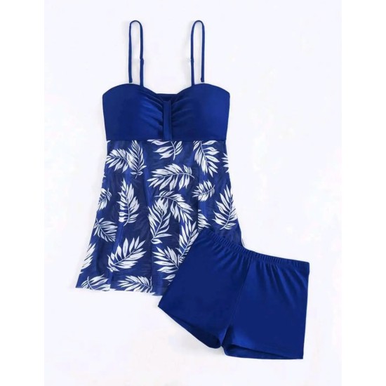 Summer Women Tankini Sets Two Pieces Swimsuit with Shorts Vintage Summer Women Tankini Sets Two Pieces Swimsuit with Shorts Vintage