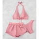 Three-Piece Bikinis Women Swimwear Push Up Swimsuit Three-Piece Bikinis Women Swimwear Push Up Swimsuit