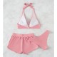 Three-Piece Bikinis Women Swimwear Push Up Swimsuit Three-Piece Bikinis Women Swimwear Push Up Swimsuit