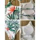 Simple Summer Swimwear Printed Beach Style Simple Summer Swimwear Printed Beach Style