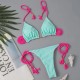Bikini Zebra Print Two Pieces Swimsuit Thong Bikini Set Bikini Zebra Print Two Pieces Swimsuit Thong Bikini Set