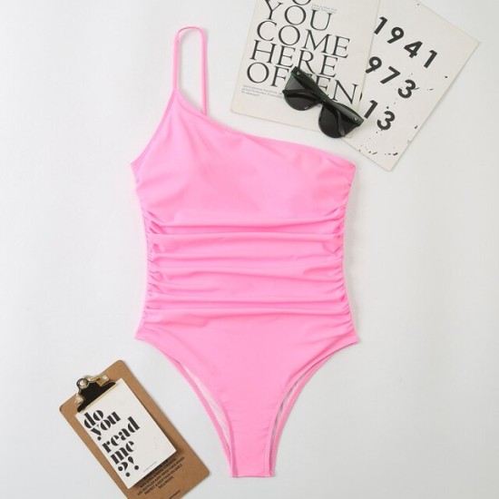 One Piece Swimsuit Women Criss Cross Swimwear High Cut Bodysuit One Piece Swimsuit Women Criss Cross Swimwear High Cut Bodysuit