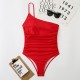 One Piece Swimsuit Women Criss Cross Swimwear High Cut Bodysuit One Piece Swimsuit Women Criss Cross Swimwear High Cut Bodysuit