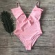 One-Piece Ruffle Monokini One-Piece Ruffle Monokini
