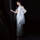 New Light Luxury Minority Adult Ceremony Halter Sleeveless Shoulder Tassel New Chinese Style Cheongsam Evening Dress Dress Women New Light Luxury Minority Adult Ceremony Halter Sleeveless Shoulder Tassel New Chinese Style Cheongsam Evening Dress Dress Women