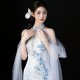 New Light Luxury Minority Adult Ceremony Halter Sleeveless Shoulder Tassel New Chinese Style Cheongsam Evening Dress Dress Women New Light Luxury Minority Adult Ceremony Halter Sleeveless Shoulder Tassel New Chinese Style Cheongsam Evening Dress Dress Women