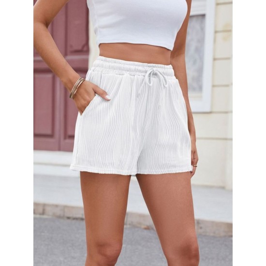 Texture Drawstring Shorts (multiple color options) Texture Drawstring Shorts (multiple color options)