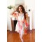 Multicolor Paisley Patchwork Surplice Romper