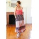 Vacay Vibes Floral Smocked Tube Top Tiered Maxi Dress in Orange Vacay Vibes Floral Smocked Tube Top Tiered Maxi Dress in Orange
