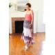 Vacay Vibes Floral Smocked Tube Top Tiered Maxi Dress in Orange Vacay Vibes Floral Smocked Tube Top Tiered Maxi Dress in Orange