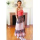 Vacay Vibes Floral Smocked Tube Top Tiered Maxi Dress in Orange Vacay Vibes Floral Smocked Tube Top Tiered Maxi Dress in Orange