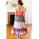 Vacay Vibes Floral Smocked Tube Top Tiered Maxi Dress in Orange Vacay Vibes Floral Smocked Tube Top Tiered Maxi Dress in Orange