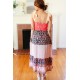 Vacay Vibes Floral Smocked Tube Top Tiered Maxi Dress in Orange Vacay Vibes Floral Smocked Tube Top Tiered Maxi Dress in Orange