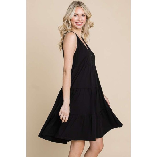 Racerback Tiered Tank Dress Racerback Tiered Tank Dress