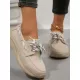 Lace Up Round Toe Sneakers Lace Up Round Toe Sneakers
