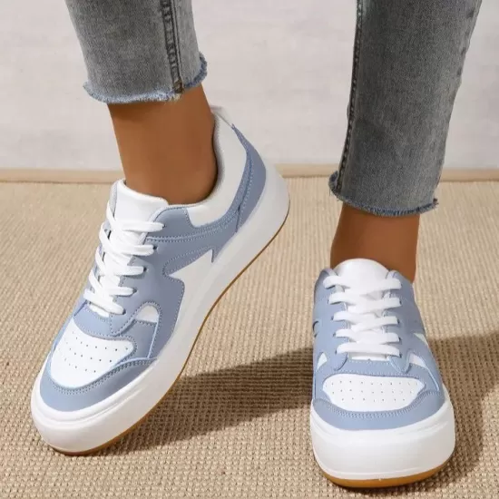 Round Toe Platform Sneakers Round Toe Platform Sneakers