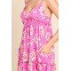 Floral Ruffled Cami Dress Floral Ruffled Cami Dress