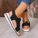 Mesh Open Toe Platform Sandals Mesh Open Toe Platform Sandals