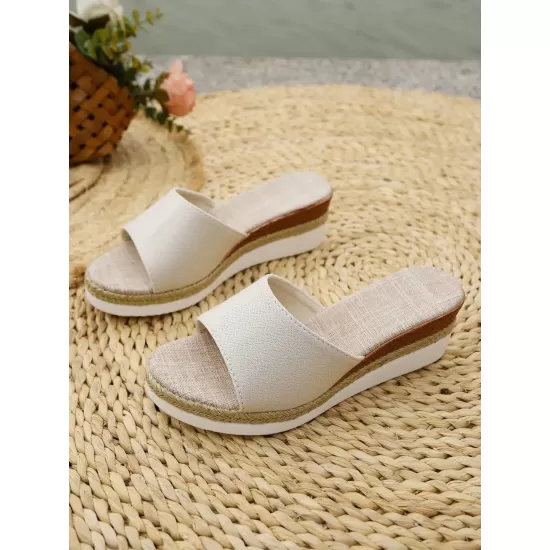 Open Toe Wedge Sandals Open Toe Wedge Sandals