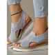 Open Toe Platform Wedge Sandals Open Toe Platform Wedge Sandals