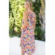 Printed Sleeveless Dress with Pockets Printed Sleeveless Dress with Pockets