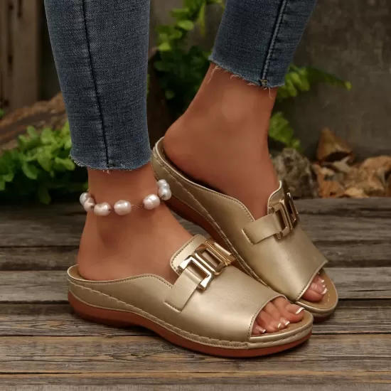 Open Toe Wedge Sandals Open Toe Wedge Sandals