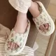 Open Toe Platform Slippers Open Toe Platform Slippers