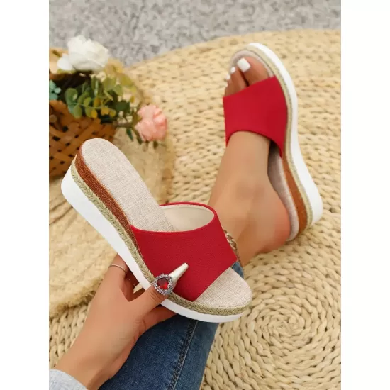 Open Toe Wedge Sandals Open Toe Wedge Sandals